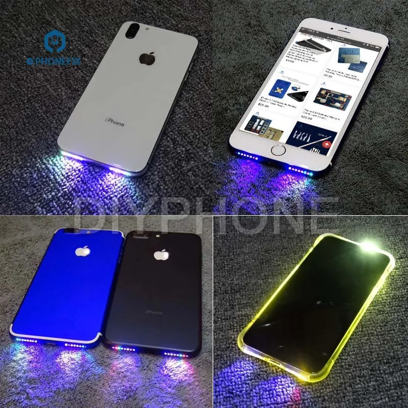 PHONEFIX Loud Speaker LED Glow Flex Cable Light Colorful Glowing Music Lamp For iPhone 7 7P 6 6P 6S 6SP
PHONEFIX Loud Speaker LED Glow Flex Cable Light Colorful Glowing Music Lamp For iPhone 7 7P 6 6P 6S 6SP
