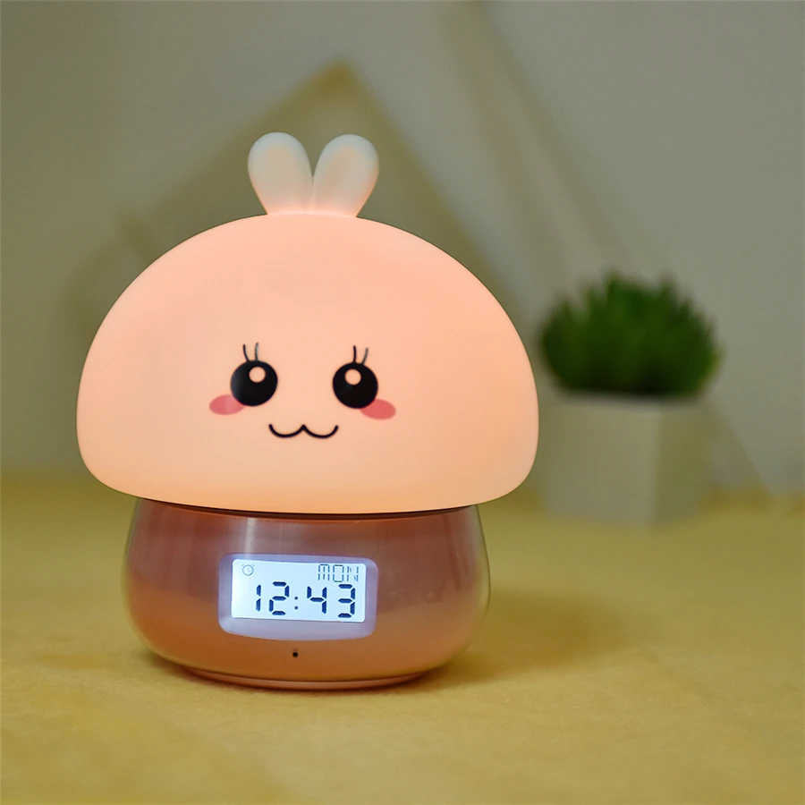 Colorful LED Night Light Rechargeable Touch Sensor Colorful Night Lamp Clock for Children Baby Kids Bedroom Light birthday Gift
Colorful LED Night Light Rechargeable Touch Sensor Colorful Night Lamp Clock for Children Baby Kids Bedroom Light birthday Gift