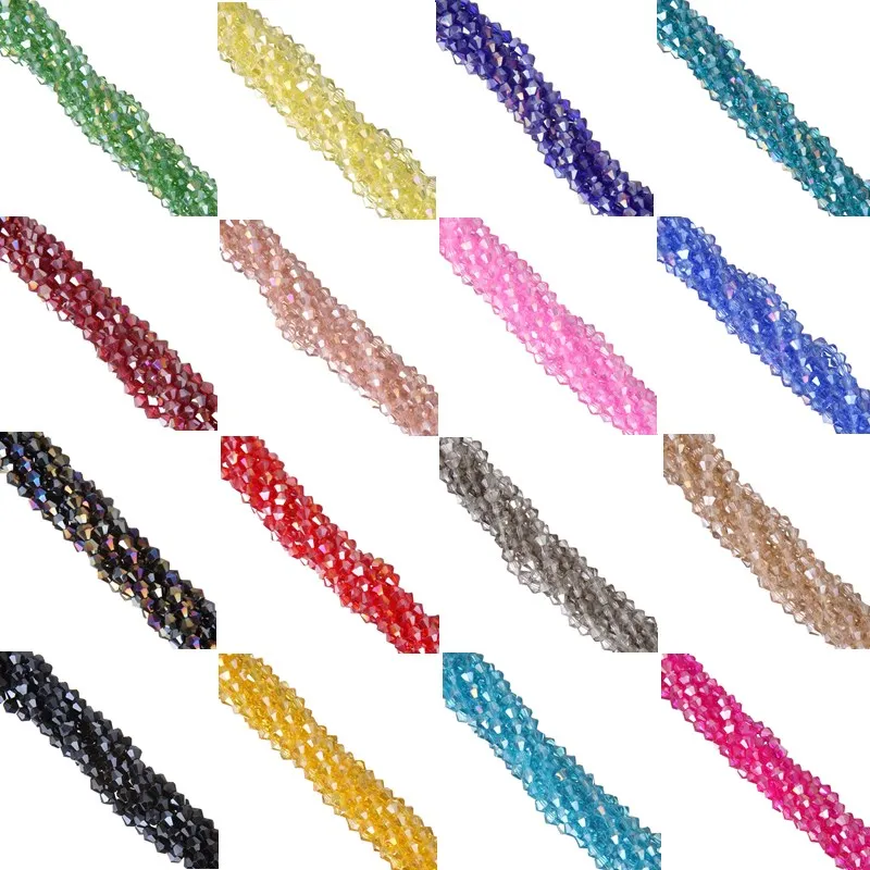 LNRRABC 4mm 110pcs AB colors Pick Color Bicone Loose Beads Glass Crystal Faceted Rondelle Bead for Jewelry making
LNRRABC 4mm 110pcs AB colors Pick Color Bicone Loose Beads Glass Crystal Faceted Rondelle Bead for Jewelry making