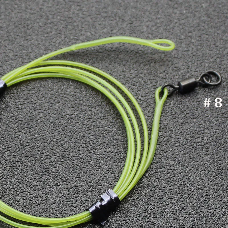 SafeZone Leader Ring Swivel Weed 30IB Test Carp Fishing Rig Flurocarbon Leadcore Leader with Flexi Ring Swivels fit lead clips
SafeZone Leader Ring Swivel Weed 30IB Test Carp Fishing Rig Flurocarbon Leadcore Leader with Flexi Ring Swivels fit lead clips