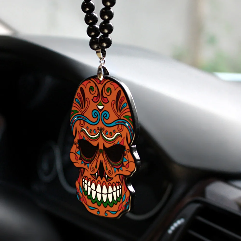 Car Pendant Flower Skeleton Skull Totem JDM Hip Hop B-Box Automobile Rear View Mirror Charms Hanging Ornaments Home Decoration
Car Pendant Flower Skeleton Skull Totem JDM Hip Hop B-Box Automobile Rear View Mirror Charms Hanging Ornaments Home Decoration