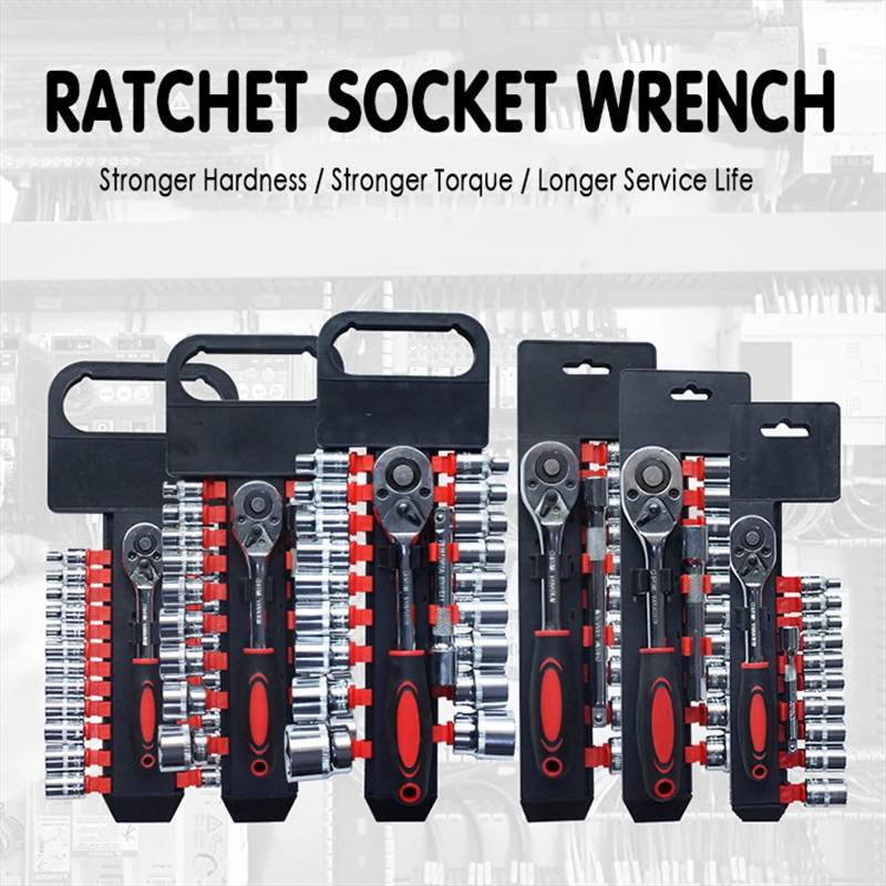 New Ratchet Wrench Kit Universal Sockets Wrenches Spanner For Bicycle Motorcycle Car Home Hand Repair Tool Set Auto Accessories
New Ratchet Wrench Kit Universal Sockets Wrenches Spanner For Bicycle Motorcycle Car Home Hand Repair Tool Set Auto Accessories
