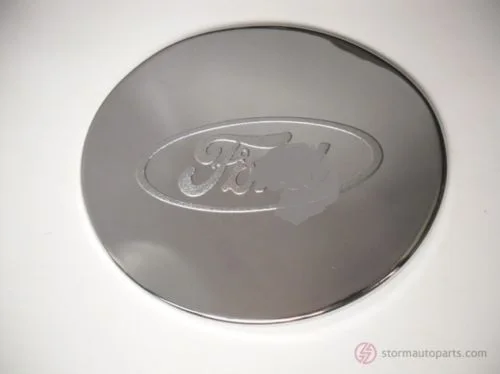 Fit For Ford Explorer Chrome fuel door gas cap petro cover 2010-2016