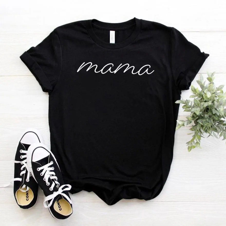 Женская футболка с буквенным принтом Mama, хлопковая хипстерская забавная футболка в подарок, топ для девушек Yong, Прямая поставка, ZY-356
Женская футболка с буквенным принтом Mama, хлопковая хипстерская забавная футболка в подарок, топ для девушек Yong, Прямая поставка, ZY-356