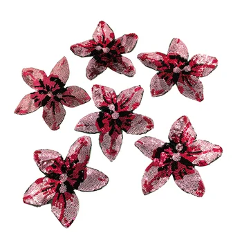 5pc Sew On Pink Flower Sequin Patch 3D Applique Beaded Flowers Patches For Clothing Bags Appliques Parches DIY 13x12cm AC1044B
5pc Sew On Pink Flower Sequin Patch 3D Applique Beaded Flowers Patches For Clothing Bags Appliques Parches DIY 13x12cm AC1044B