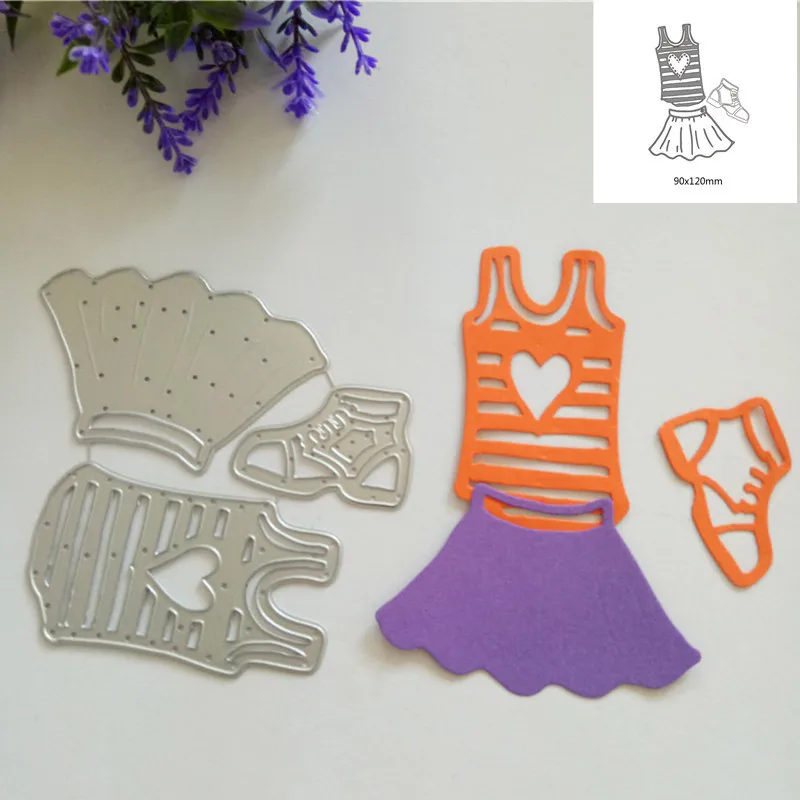 3pcs Girl Clothing Shoes Metal Steel Cutting Dies for DIY Scrapbooking Cards Album Embossing Paper Craft Creative Stencil Dies
3pcs Girl Clothing Shoes Metal Steel Cutting Dies for DIY Scrapbooking Cards Album Embossing Paper Craft Creative Stencil Dies