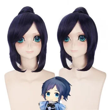 Yamatonokami yasusada Blue Purple Mix Short Straight Synthetic Hair Cosplay Wig With Chip Ponytail
Yamatonokami yasusada Blue Purple Mix Short Straight Synthetic Hair Cosplay Wig With Chip Ponytail