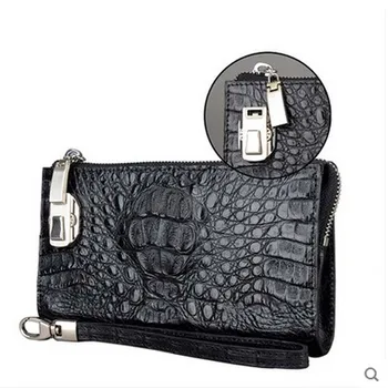 jialante crocodile skin Male clutch bag men Purse Leather men Wallet Bag business password lock large capacity long hand capture 
jialante crocodile skin Male clutch bag men Purse Leather men Wallet Bag business password lock large capacity long hand capture
