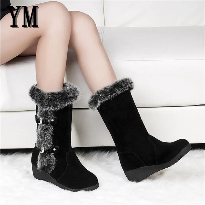 Fashion 2018 New Hot Sale Women Boots Autumn Flock Winter Ladies Fashion Snow Boots Shoes Thigh High Suede Mid-Calf Boots Big 42
Fashion 2018 New Hot Sale Women Boots Autumn Flock Winter Ladies Fashion Snow Boots Shoes Thigh High Suede Mid-Calf Boots Big 42