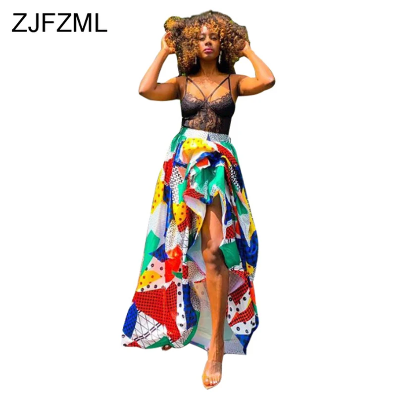 Geometric Pattern Sexy Irregular Skirts Women High Waist Front Short Back Long Skirt Streetwear Colorful Club Party Maxi Skirt
Geometric Pattern Sexy Irregular Skirts Women High Waist Front Short Back Long Skirt Streetwear Colorful Club Party Maxi Skirt