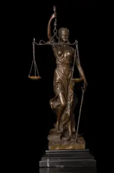 Handmade justice Small Lady Scales Justice Lawyer Themis Statue Bronze Sculptre Souvenirs lawyer copper Decoration real Brass
Handmade justice Small Lady Scales Justice Lawyer Themis Statue Bronze Sculptre Souvenirs lawyer copper Decoration real Brass