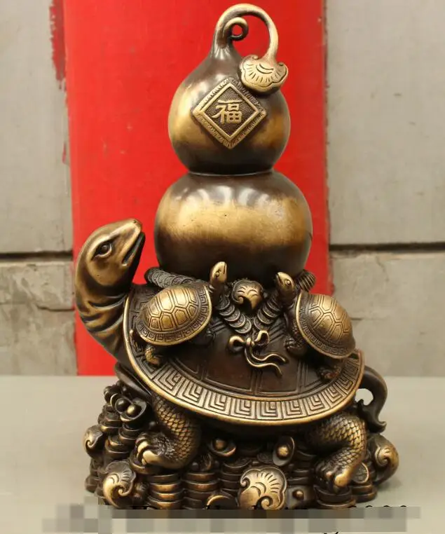 song voge gem S7183 14 FengShui China Pure Bronze Copper Fu Gourd On Coin Shou Sea Turtle Statue Set
song voge gem S7183 14 FengShui China Pure Bronze Copper Fu Gourd On Coin Shou Sea Turtle Statue Set