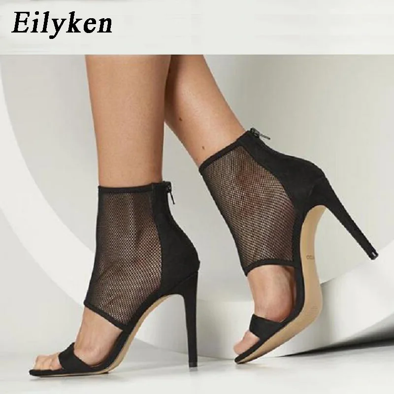 Eilyken 2019 New Fashion Autumn high heels Sandals Women Block Thin Heels Hollow out Back zipper Sandals size 40
Eilyken 2019 New Fashion Autumn high heels Sandals Women Block Thin Heels Hollow out Back zipper Sandals size 40