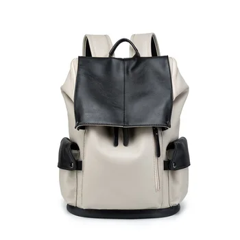 Bag for Men Clamshell Waterproof Backpack Men's Bag Leather Daypack Microfiber Leather Rucksack
Bag for Men Clamshell Waterproof Backpack Men's Bag Leather Daypack Microfiber Leather Rucksack