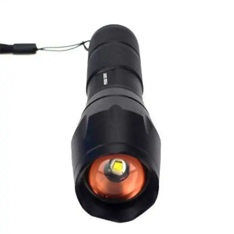 G700 X800 Tactical Zoomable XML T6 LED Military Flashlight Torch 18650 Light Lamp powerful led flashlight rechargeable #4S7 (7)