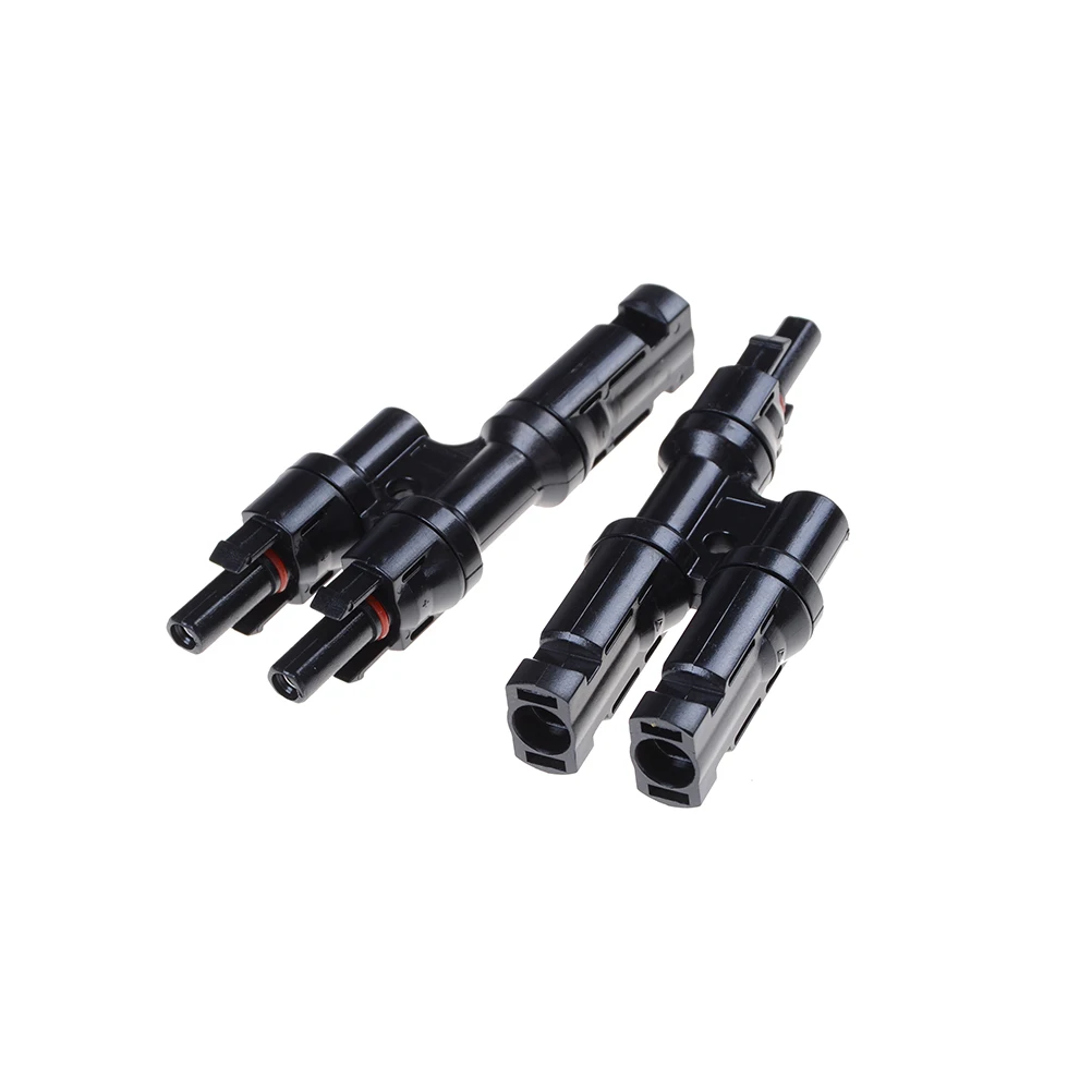 New 1Pair solar system Multi T Branch MC4 Connector for solar panel parallel connection branch two pv module panel connect
New 1Pair solar system Multi T Branch MC4 Connector for solar panel parallel connection branch two pv module panel connect