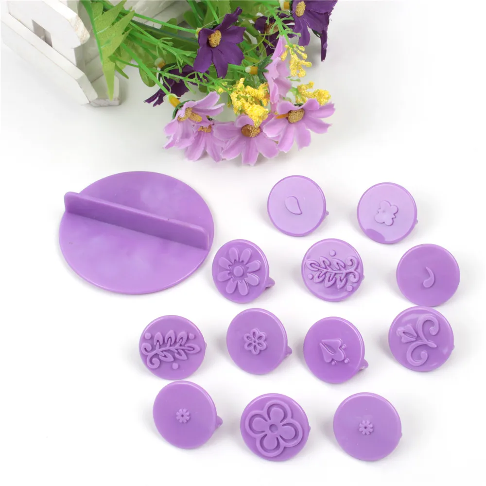14 pcs/set Flower Fondant Cake Decorating Tools Set Cake Cookie Cutter Mold Embosser Cutter Icing Cupcake Embossing Mould
14 pcs/set Flower Fondant Cake Decorating Tools Set Cake Cookie Cutter Mold Embosser Cutter Icing Cupcake Embossing Mould