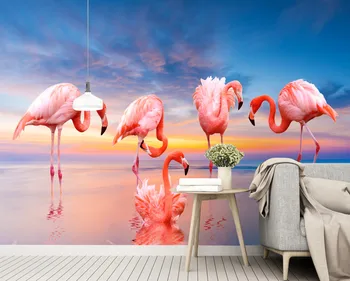 Wallpapers photo 3D Custom Non-Woven Photo Animal Sunset Lake Flamingo Home Decor Living Room Kid Room Bedroom TV Background
Wallpapers photo 3D Custom Non-Woven Photo Animal Sunset Lake Flamingo Home Decor Living Room Kid Room Bedroom TV Background