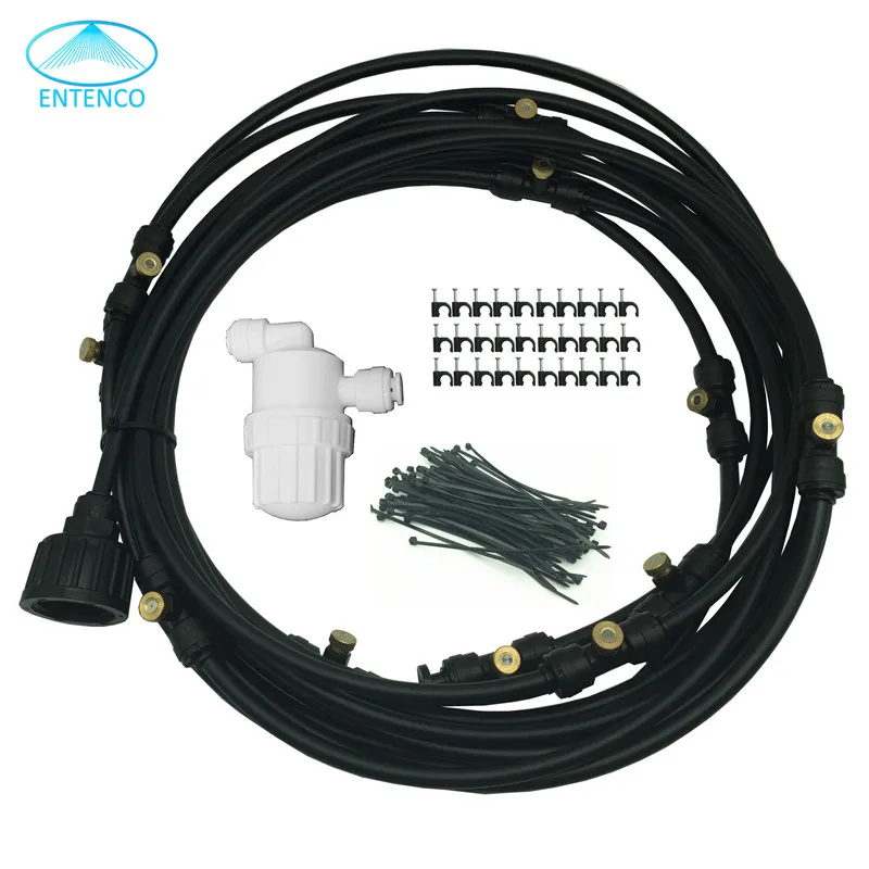 9m Water Pipe Outdoor Garden Misting Fan Cooling System with Sprinkler Water Kit Patio Mist
9m Water Pipe Outdoor Garden Misting Fan Cooling System with Sprinkler Water Kit Patio Mist