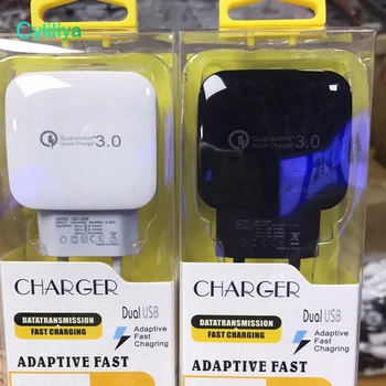 QC3.0 EU US Fast Charging Adapter Wall Charger For Samsung S6 S7 S8 NOTE8 IP8 Plus Universal With Retail Packaging 500pcs
QC3.0 EU US Fast Charging Adapter Wall Charger For Samsung S6 S7 S8 NOTE8 IP8 Plus Universal With Retail Packaging 500pcs