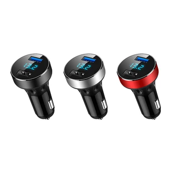 Onever Car Charger Phone Charger Intelligent Car Power Adapter LED Display Universal Phone Quick Charger Car-Charger Dual USB
Onever Car Charger Phone Charger Intelligent Car Power Adapter LED Display Universal Phone Quick Charger Car-Charger Dual USB