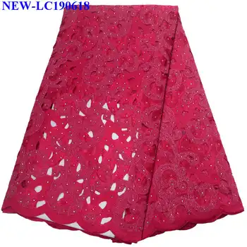 African Lace Fabric 2019 High Quality Nigerian Lace Fabrics Embroidery stones French Tulle Lace Fabric For Wedding Dress ZSW03 
African Lace Fabric 2019 High Quality Nigerian Lace Fabrics Embroidery stones French Tulle Lace Fabric For Wedding Dress ZSW03