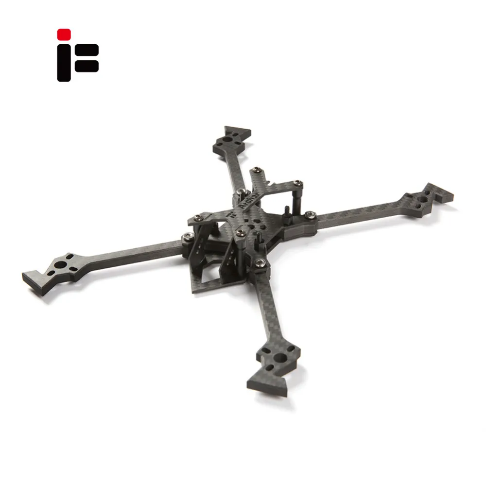 IFlight Carbon Fiber Archer 5inch 220mm X Frame with 6mm Thickness Arm Compatible Dalprop 5040 Propeller for FPV Racing
IFlight Carbon Fiber Archer 5inch 220mm X Frame with 6mm Thickness Arm Compatible Dalprop 5040 Propeller for FPV Racing