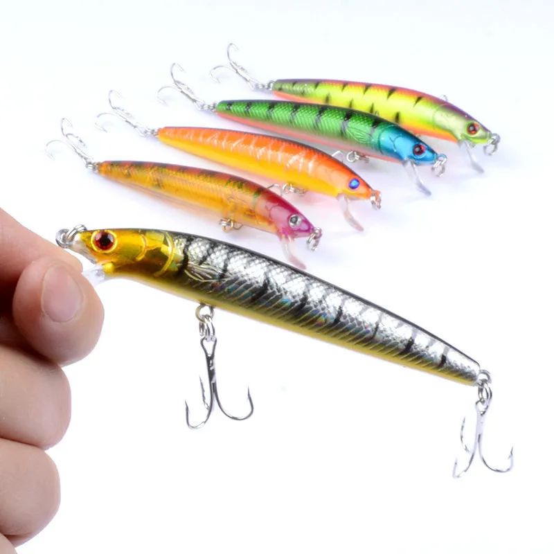 1Pcs 9.5cm/8.5g Japan Hard Bait Minnow Fishing Lure Swimming 0.6m-1.2m Wobblers Crankbait Artificial Baits With 6# Hooks
1Pcs 9.5cm/8.5g Japan Hard Bait Minnow Fishing Lure Swimming 0.6m-1.2m Wobblers Crankbait Artificial Baits With 6# Hooks