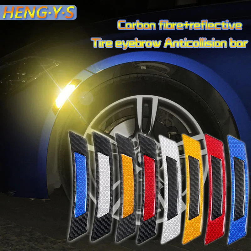 4Pcs New Carbon fiber and reflective automobile sticker Tire eyebrow ornamental for SUBARU Forester Outback impreza Legacy XV
4Pcs New Carbon fiber and reflective automobile sticker Tire eyebrow ornamental for SUBARU Forester Outback impreza Legacy XV