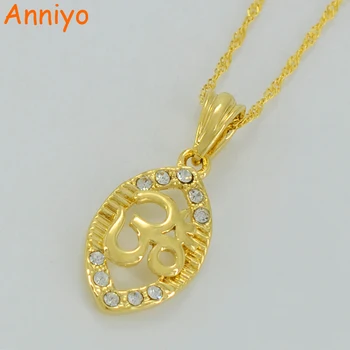 Anniyo Hindu Buddhist OM Stone Pendant Necklaces Hinduism Yoga India Outdoor Sport Gold Color Yoga Jewelry Women #006311
Anniyo Hindu Buddhist OM Stone Pendant Necklaces Hinduism Yoga India Outdoor Sport Gold Color Yoga Jewelry Women #006311