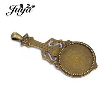 JUYA 10pcs/lot 25mm Inner Size Classical Violin Shape Cabochon Base Setting Fit 25mm Glass DIY Jewelry Making Accessories AD0234
JUYA 10pcs/lot 25mm Inner Size Classical Violin Shape Cabochon Base Setting Fit 25mm Glass DIY Jewelry Making Accessories AD0234