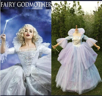 Customized Cinderella Fairy Godmother Cosplay Costume for Women Adults Halloween Costume
Customized Cinderella Fairy Godmother Cosplay Costume for Women Adults Halloween Costume