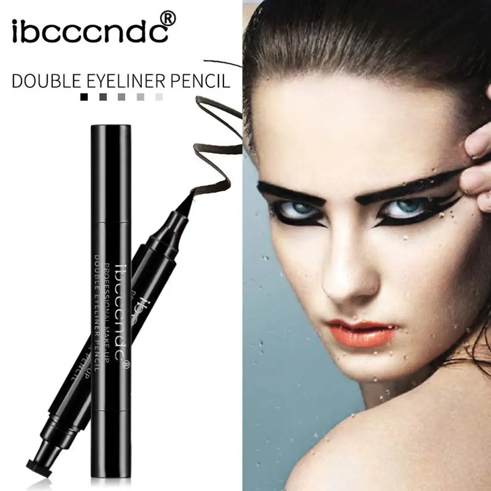 Waterproof Double Headed Seal Liquid Eyeliner Stamp New Black Makeup Eyeliner Pencil Long Lasting Easy to Wear 2019 New Design
Waterproof Double Headed Seal Liquid Eyeliner Stamp New Black Makeup Eyeliner Pencil Long Lasting Easy to Wear 2019 New Design