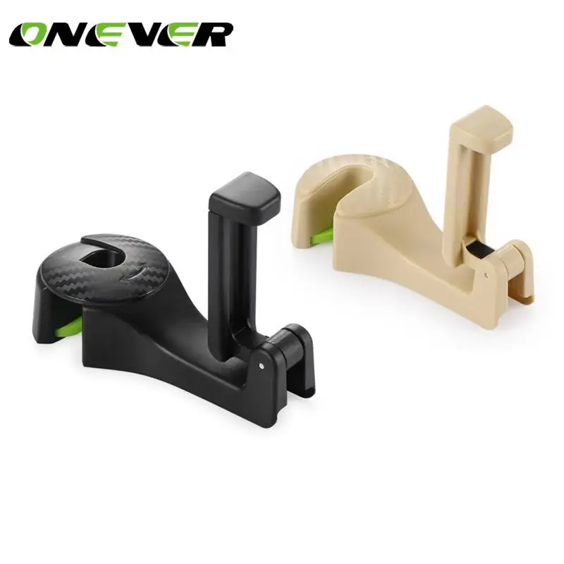 Onever Car Headrest Hook with Phone Holder Seat Back Hanger for Bag Handbag Purse Grocery Cloth
Onever Car Headrest Hook with Phone Holder Seat Back Hanger for Bag Handbag Purse Grocery Cloth