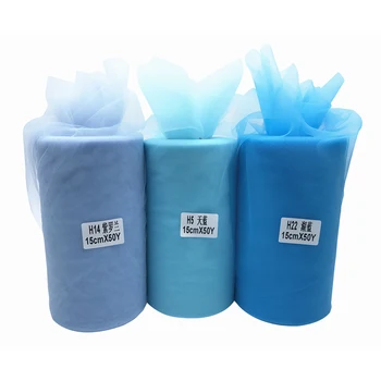 ZYFMPTEX 50Yard 15cm Tulle Roll Wedding Decoration Roll Fabric Spool Craft Tulle Fabric Tutu Dress DIY Shower Party
ZYFMPTEX 50Yard 15cm Tulle Roll Wedding Decoration Roll Fabric Spool Craft Tulle Fabric Tutu Dress DIY Shower Party