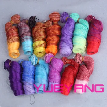 New Arrival 20PCS/LOT 15CM*100CM Fashion Style BJD SD DIY Wavy Wigs High Temperature Wire Doll Hair BJD Wig
New Arrival 20PCS/LOT 15CM*100CM Fashion Style BJD SD DIY Wavy Wigs High Temperature Wire Doll Hair BJD Wig
