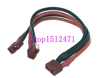 Deans Style T-Plug Parallel Y Harness 1 jack to 2 jack cable for Lipo RC Battery
Deans Style T-Plug Parallel Y Harness 1 jack to 2 jack cable for Lipo RC Battery