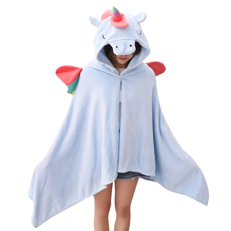 1 PIECE Cute Unicorn party Costume Adult Animal Costume Halloween Costume For Man Woman Kid Animal Blanket Warm Cloak
1 PIECE Cute Unicorn party Costume Adult Animal Costume Halloween Costume For Man Woman Kid Animal Blanket Warm Cloak