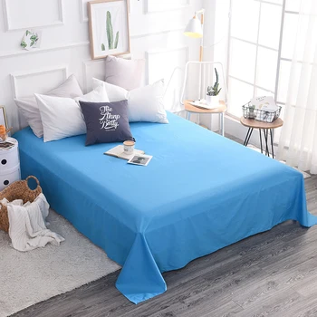 Bedding Sheet Home textile Printing Solid Color Flat Sheets Combed Cotton Bed Sheet Bedding Linen single King Queen full Size 
Bedding Sheet Home textile Printing Solid Color Flat Sheets Combed Cotton Bed Sheet Bedding Linen single King Queen full Size