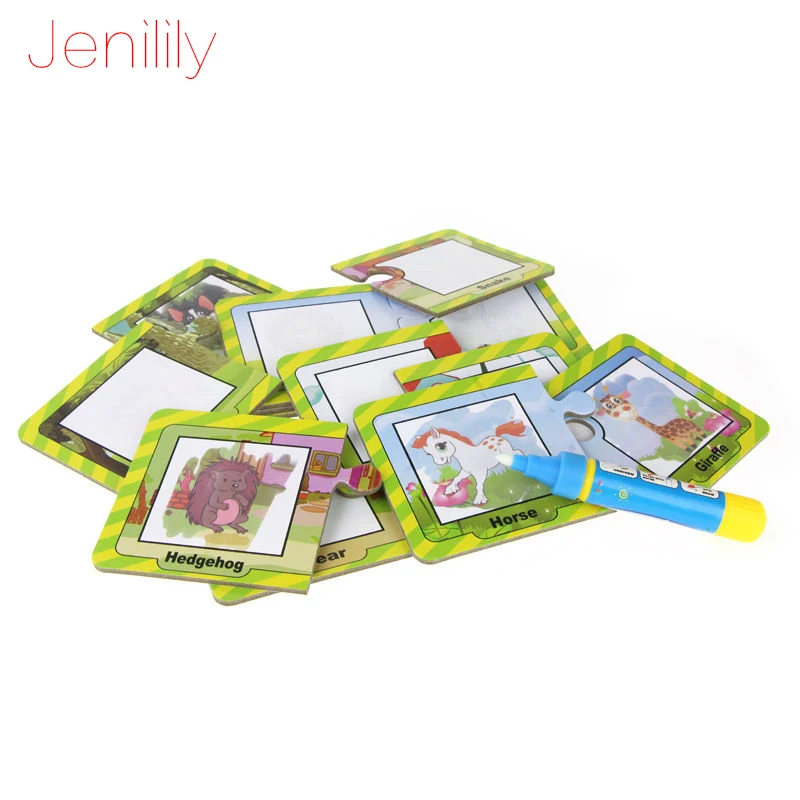 Jenilily Drawing Toys Animal Magic Water Drawing Card Board Painting and Writing Doodle With Magic Pen Non-toxic Board for Child
Jenilily Drawing Toys Animal Magic Water Drawing Card Board Painting and Writing Doodle With Magic Pen Non-toxic Board for Child