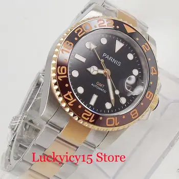 PARNIS Brand Stainles Steel Nomal Dress Gold Plated Automatic Men's Watch Auto Date Sapphire Glass 40mm Self Winding Wristwatch
PARNIS Brand Stainles Steel Nomal Dress Gold Plated Automatic Men's Watch Auto Date Sapphire Glass 40mm Self Winding Wristwatch