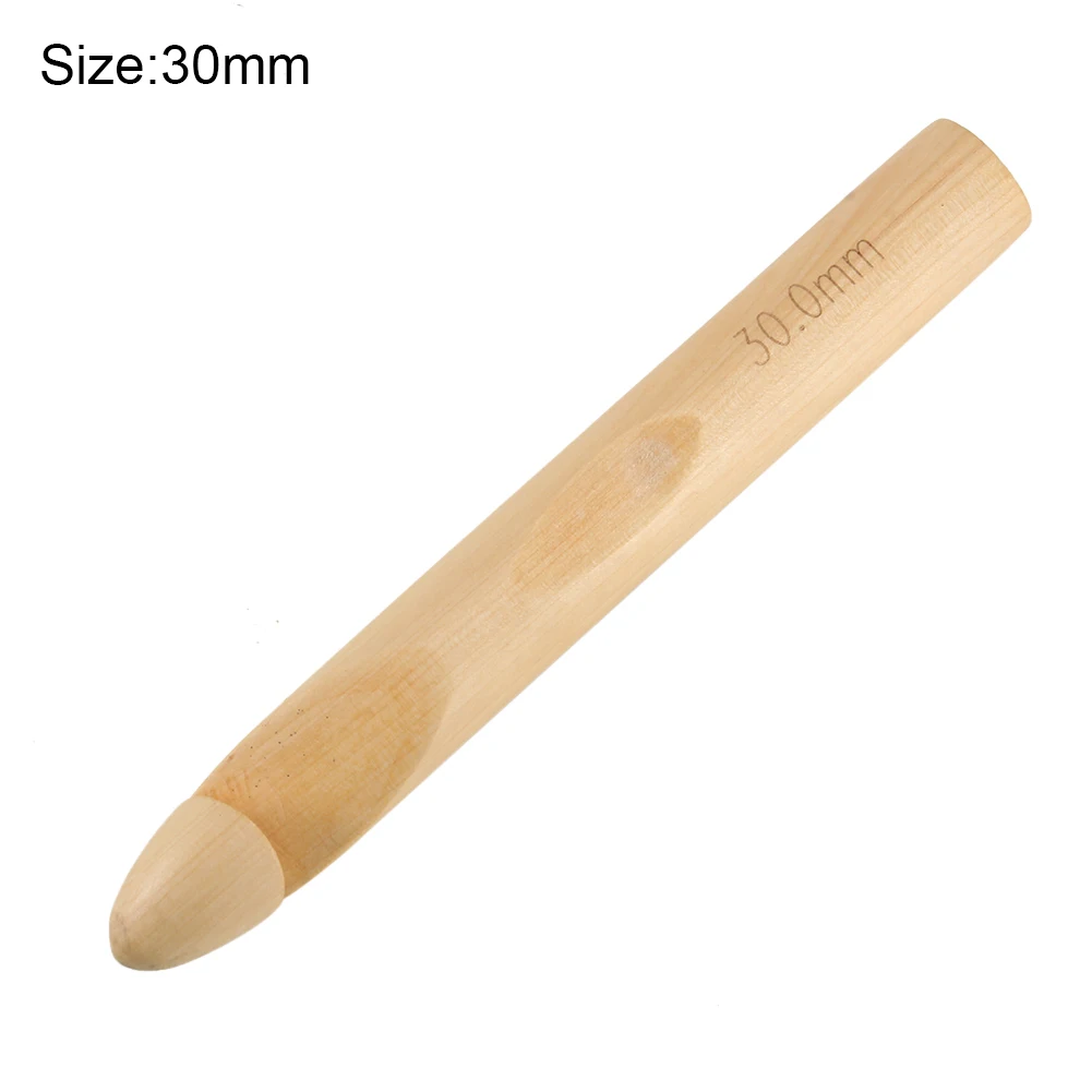 15/20/25/30mm Wooden Crochet Hooks Knitting Needles Sewing Tool DIY Scarf Knitting Accessories -Drop
15/20/25/30mm Wooden Crochet Hooks Knitting Needles Sewing Tool DIY Scarf Knitting Accessories -Drop