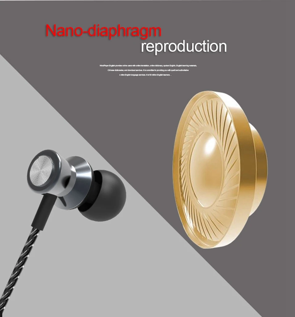 Icoque Wired Earphone Hifi Bass Stereo Headphones In-ear with Mic for Samsung Xiaomi iPhone Sony MP3 Computer PC 3.5mm Earphones (6)