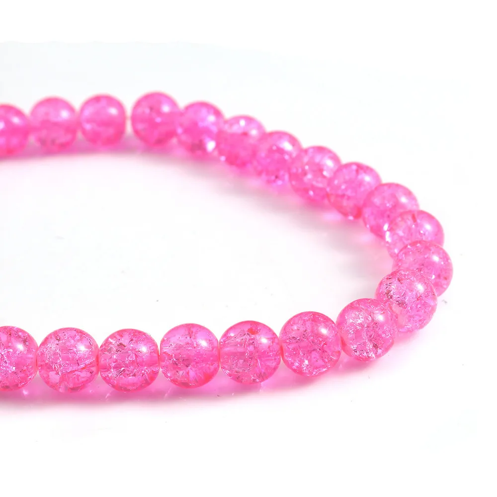Doreen Box hot- 50 PCs Pink Crackle Glass Round Beads For DIY Jewelry Making 10mm Findings (B04179)
Doreen Box hot- 50 PCs Pink Crackle Glass Round Beads For DIY Jewelry Making 10mm Findings (B04179)