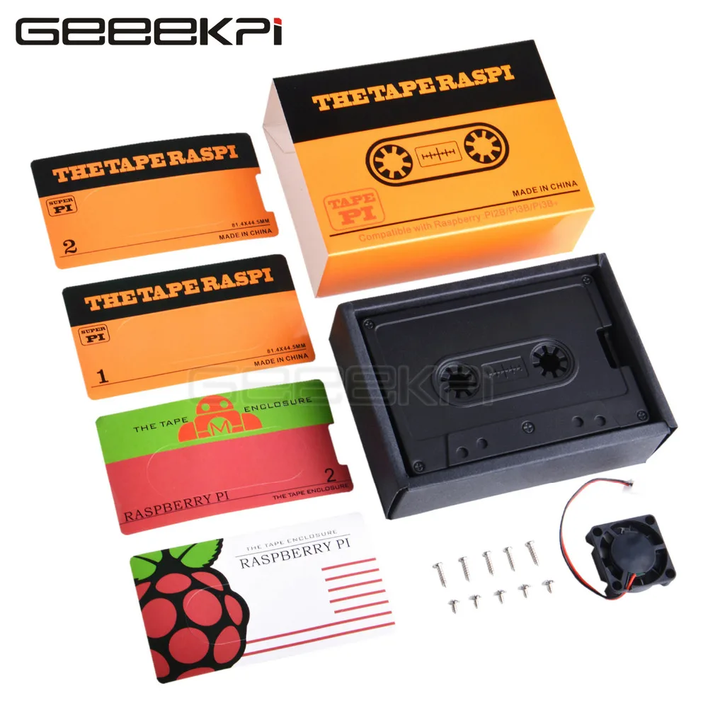 GeeekPi Original Black ABS Magnetic Tape Enclosure Shell Box Case for Raspberry Pi 3 B+ /3 B / 2 B / B Plus
GeeekPi Original Black ABS Magnetic Tape Enclosure Shell Box Case for Raspberry Pi 3 B+ /3 B / 2 B / B Plus
