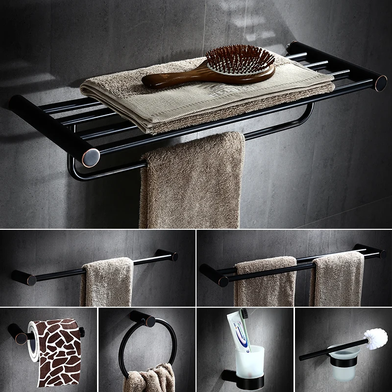 AUSWIND Antique Black oiled bronze soild brass Bathroom Hanging Rack bathroom accessories wall mount bathroom hardware set
AUSWIND Antique Black oiled bronze soild brass Bathroom Hanging Rack bathroom accessories wall mount bathroom hardware set