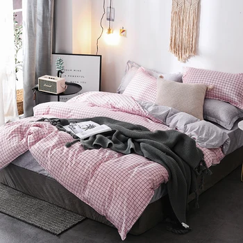 BEST.WENSD Quality orean style Washed Cotton Pink stripes beddings Princess Bed cover bedroom set bedsheet set housse couette
BEST.WENSD Quality orean style Washed Cotton Pink stripes beddings Princess Bed cover bedroom set bedsheet set housse couette