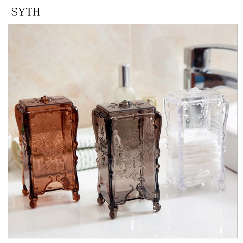 SYTH Cotton Pad Makeup Storage Box Makeup Organizer for Cosmetics Boxes Storage Organizer Make up Desk Accessories Organizer
SYTH Cotton Pad Makeup Storage Box Makeup Organizer for Cosmetics Boxes Storage Organizer Make up Desk Accessories Organizer