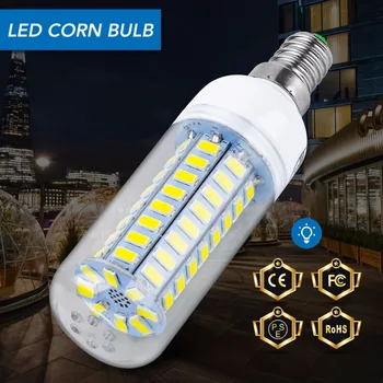 

E27 Led Corn Bulb E14 Lamp 220V Candle Lamp g9 3W 5W 7W 9W 12W 15W 18W 20W 25W Lampada Led 5730 Home Light High Lumens 240V