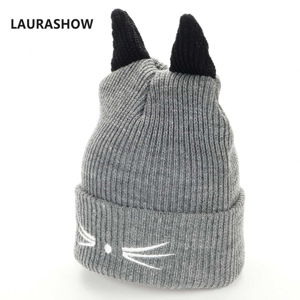LAURASHOW 2018 New Kids Women Knitting Hat Cat Ear Crochet Cap Winter Keep Warm Beanie Girl
LAURASHOW 2018 New Kids Women Knitting Hat Cat Ear Crochet Cap Winter Keep Warm Beanie Girl